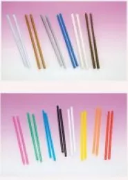 Pailles shaker noir 21cm-7mm (11D01)